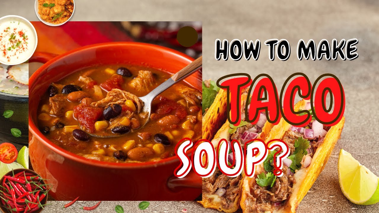 How to cook taco soup with ground beef? recipe YouTube