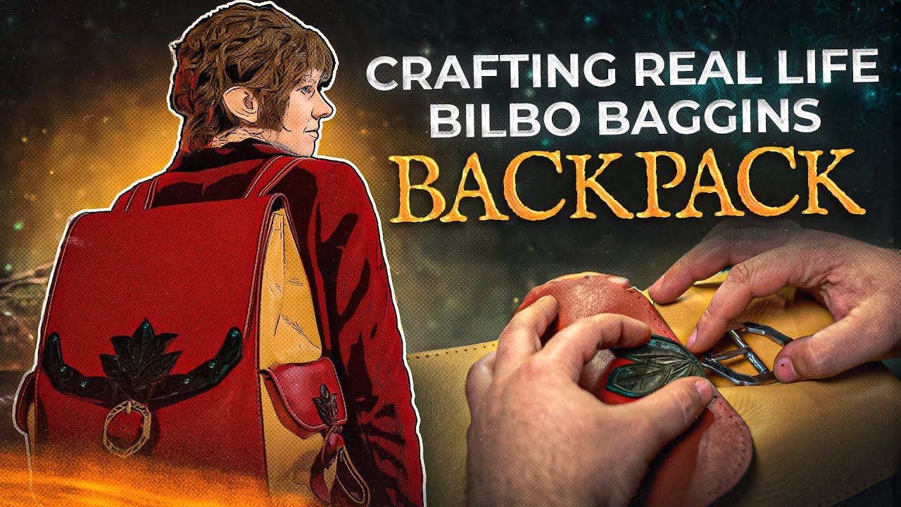Сrafting real-life Bilbo Baggins backpack