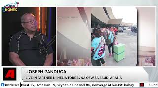 TNVS driver dumulog sa OFW Konek para sa saklolo sa live-in partner na OFW