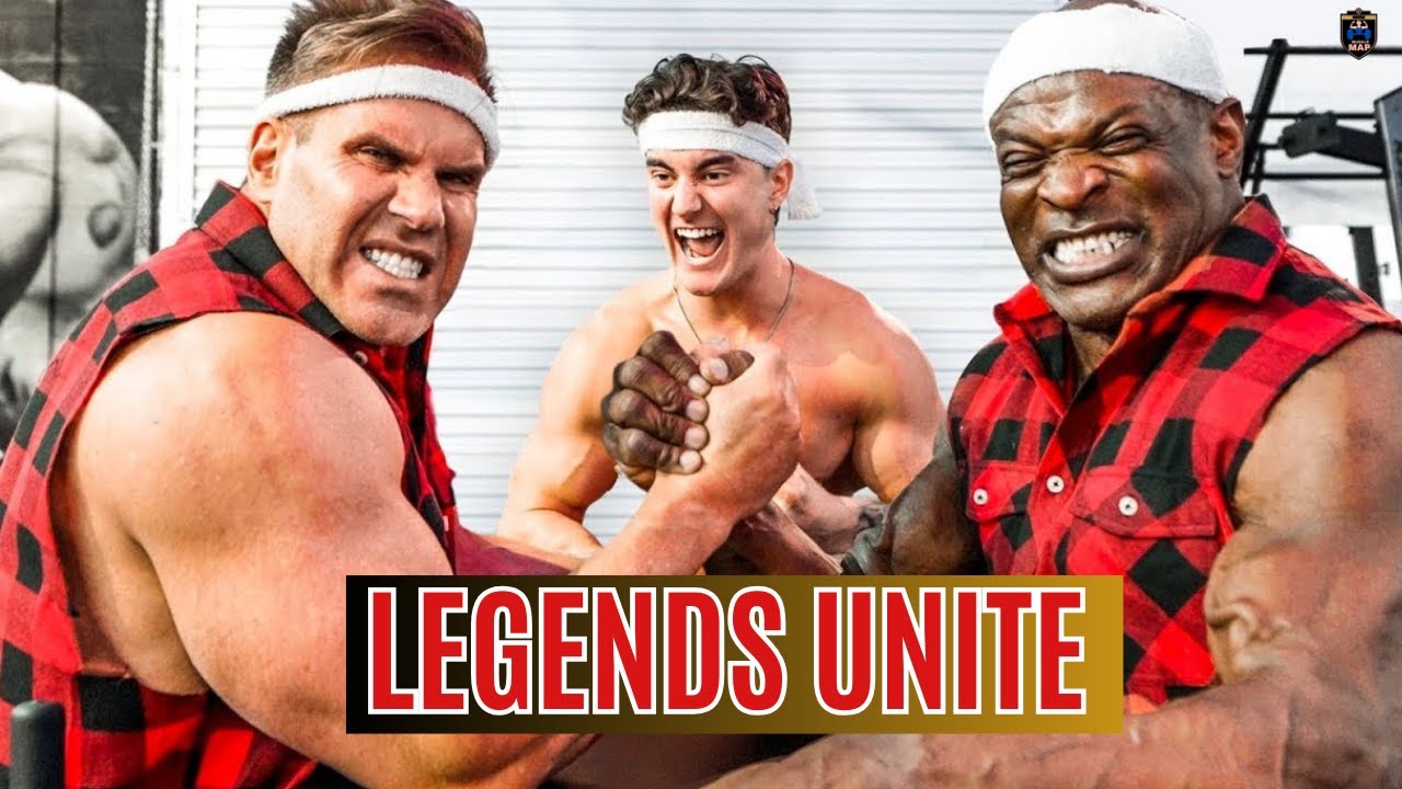 "Legends Unite: Jesse James West Trains with Ronnie Coleman & Jay Cutler"