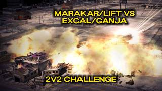 C&C Generals Zero Hour 40$ BO9 2v2 Official Maps Set: Marakar/Lift Truck vs Excal/Ganja