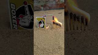 matchstick Amazing 🤩 exmariment with Diwali Crackers testing 🔥🧨#shorts #short #trending #experiment
