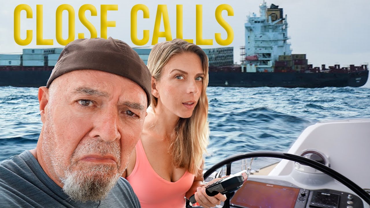 NIGHT SQUALLS + CLOSE CALLS with Cargo Ships SAILING to Bocas del Toro | Harbors Unknown Ep. 85