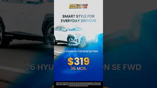 Zero Down 2026 Hyundai Tucson SE FWD