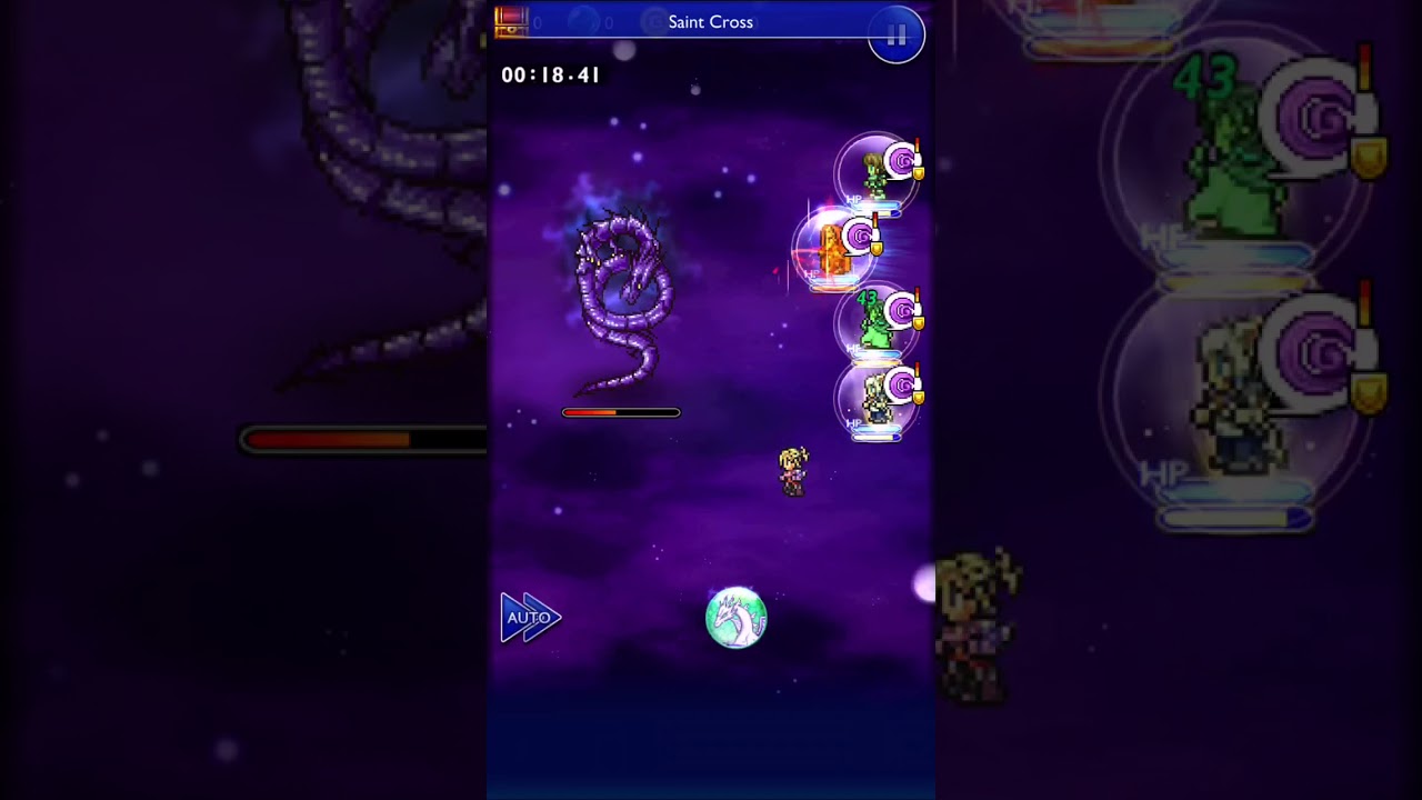 Final Fantasy Record Keeper - Dark Magicite - Shadow Dragon 24s clear