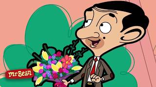 mr bean ruins mrs wicket s flowers again mr bean animated