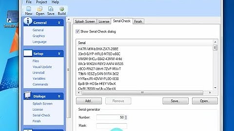 Cara mudah membuat Setup File+Serial menggunakan InstallForge