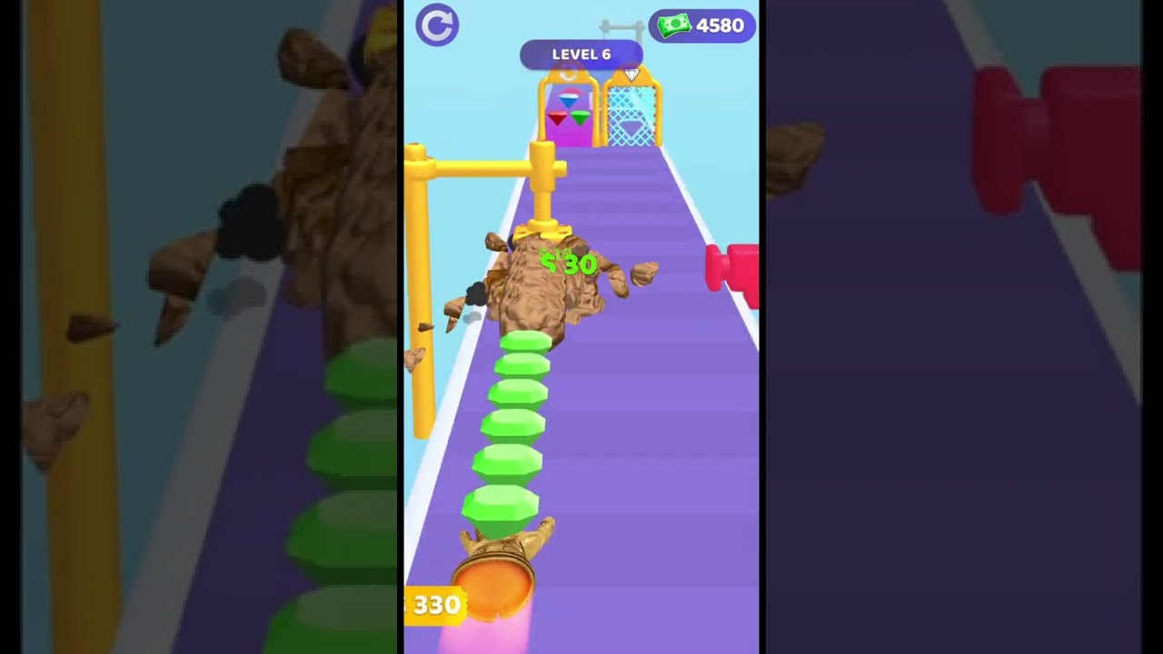 Gem Stack - Gameplay Walkthrough Part 1 All Levels 6 (Android,iOS)