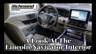 Lincoln Navigator Interior & First-Hand Drive
