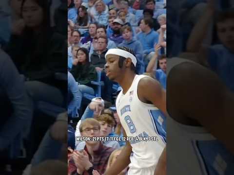 He’s a double-double machine 😤 #unctarheels #uncbasketball #accbasketball #collegebasketball