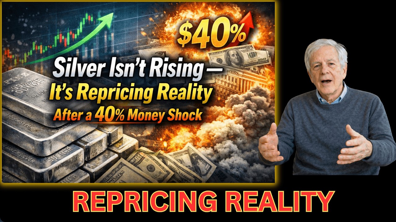 Silver Isn’t Rising — It’s Repricing Reality After a 40% Money Shock