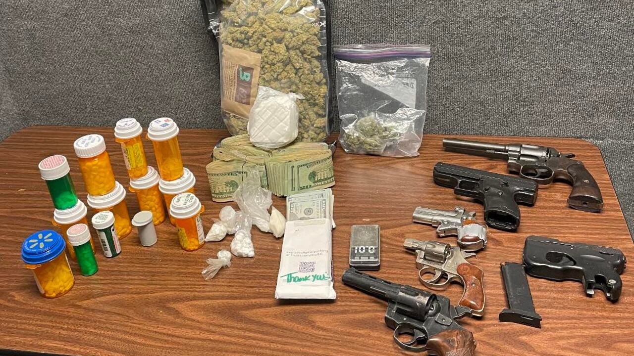Man arrested for drug, gun charges - YouTube