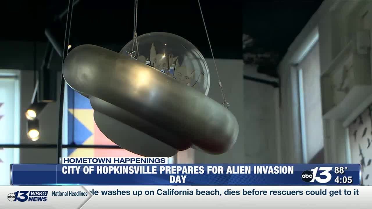 Hopkinsville residents prepare for Alien Invasion Day YouTube