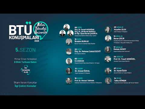 BTÜ Konuşmaları 5. Sezon Özeti