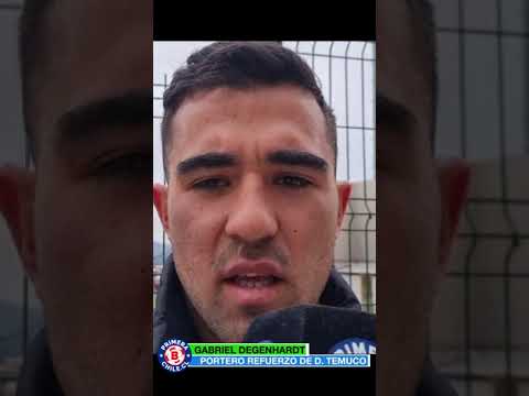 Gabriel Degenhardt , portero proveniente de River Plate es nuevo refuerzo de Deportes Temuco 2025