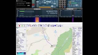 SDRUno + RS41 Tracker Decoding Radiosonde RS41 example.