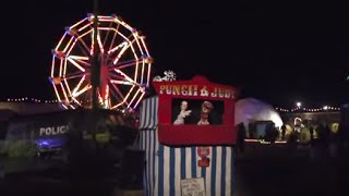 The Punch and Judy Puppet Show at Banksys Dismaland
A rather twisted take on a classic bit of childrens entertainment. The Punch and Judy Puppet Show at Banksys Dismaland