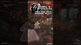 Ghostface VS sub-zero #combos #mortalkombat1 #phonk #remix