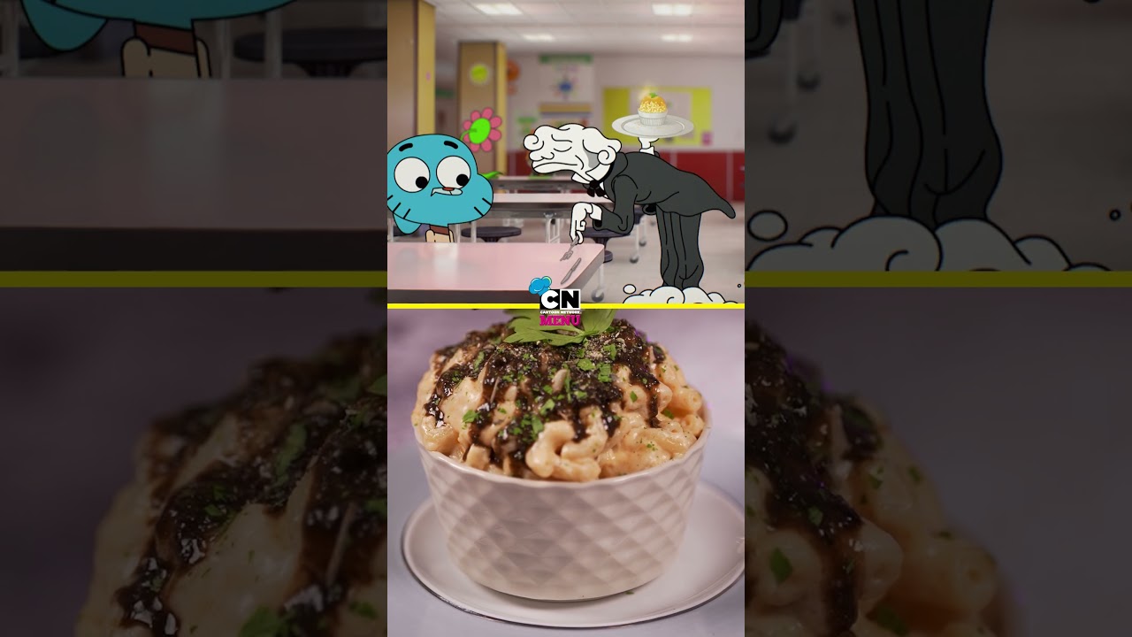 #CartoonNetwork Menu | Mac & Cheese from The Wonderfully Weird World Of #Gumball 🤤 @fatafeat