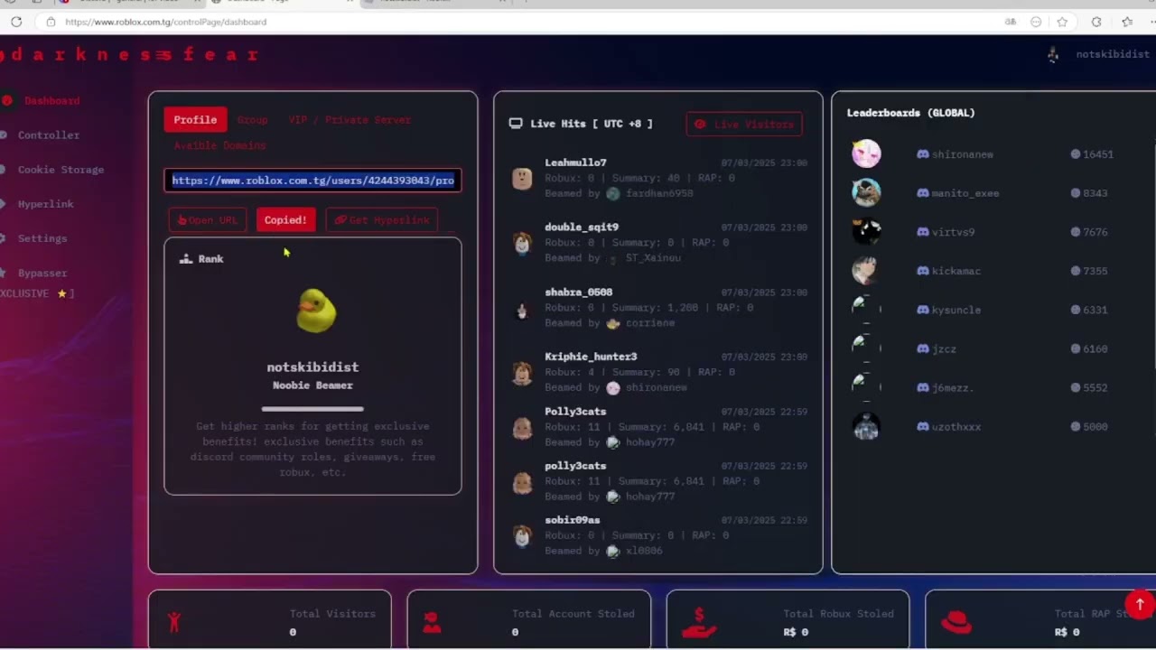 Roblox Beam Link Generator Tutorial YouTube 