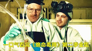 一口气看完美剧《绝命毒师》第二季全集，患癌化学老师，逆袭成为顶级毒师 【电影迷小雅】