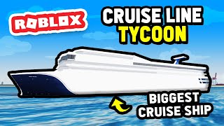 Buying The MOST EXPENSIVE CRUISE SHIP in Cruise Line Tycoon