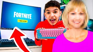 I Played Arena But My MOM Chooses My Setup! (MOM REVEAL) screenshot 4