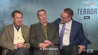 “Terror Trio” Tobias Menzies, Jared Harris, Ciaran Hinds