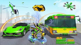 Grand Bus Robot Car Transform -Robot Shooting Game: Ônibus Robô Dragão Transformers screenshot 4
