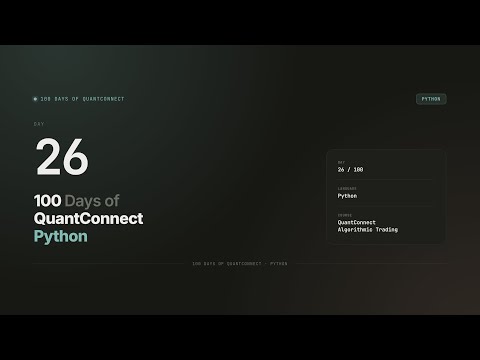 Day 26 — Setting Your Account Currency | 100 Days of QuantConnect Python