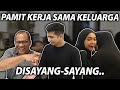 RICIS TR PAMIT SAMA KELUARGA BERANGKAT KERJA..