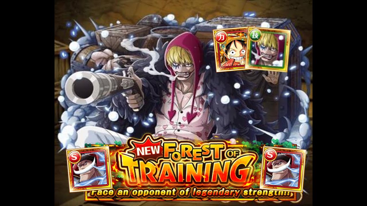 [OPTC] Whitebeard 0 Stamina Training Forest - Legend Corazon / Log ...