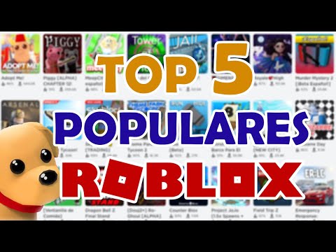 Los Juegos Mas Populares Famosos De Roblox Top 5 Youtube - juego a los juegos mas famosos de roblox en directo