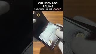 WILDSWANS PALM v2 サドルプルアップ ミニ財布（チョコ） - YouTube