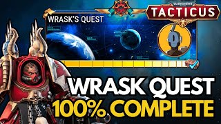 Wrask Character Quest - 100% Completion! Vote for next free giveaway code!