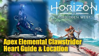 Horizon Forbidden West - Apex Elemental Clawstrider Heart Resources (Very Rare)