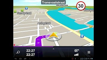 GPS on Android tablet GPS20C