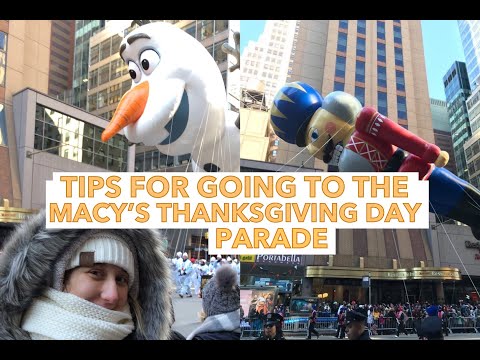 Video: Tip til at se Thanksgiving Day Parade i NYC