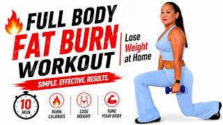 FULL BODY FAT BURN WORKOUT | Lose Weight at Home | GreaTime Fitness #homeworkout