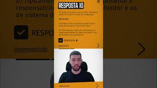 Pergunta e Resposta: CTFL Simulado 3.1.1 - Simulado A - Pergunta 10