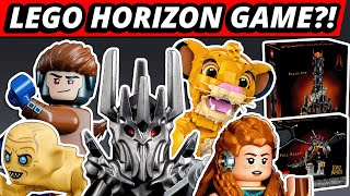 LEGO NEWS! LEGO Horizon Game?! Barad-Dur EXCLUSIVE! Simba! Jurassic World! X-Men! Next Ideas Set!