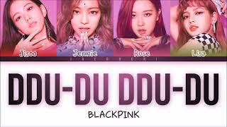 Black Pink Ddu -Du Ddu -Du - You As A Member Karaoke Colour Coded...