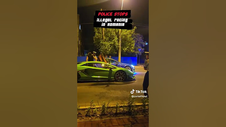 illegal  cars racing  in Romania #supercarvlogger #emergency #police  #exploremore