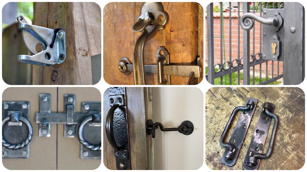 Simple Sliding Wood Door Latah | Sliding Barn Door Latch ideas | Door lock for Sliding Wood Door |