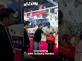 Day 1 at Convergence India Expo 2026 🚀 #shorts #viralshorts #convergenceindiaexpo