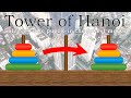 Tower of hanoi 4 disc solution in the fewest moves