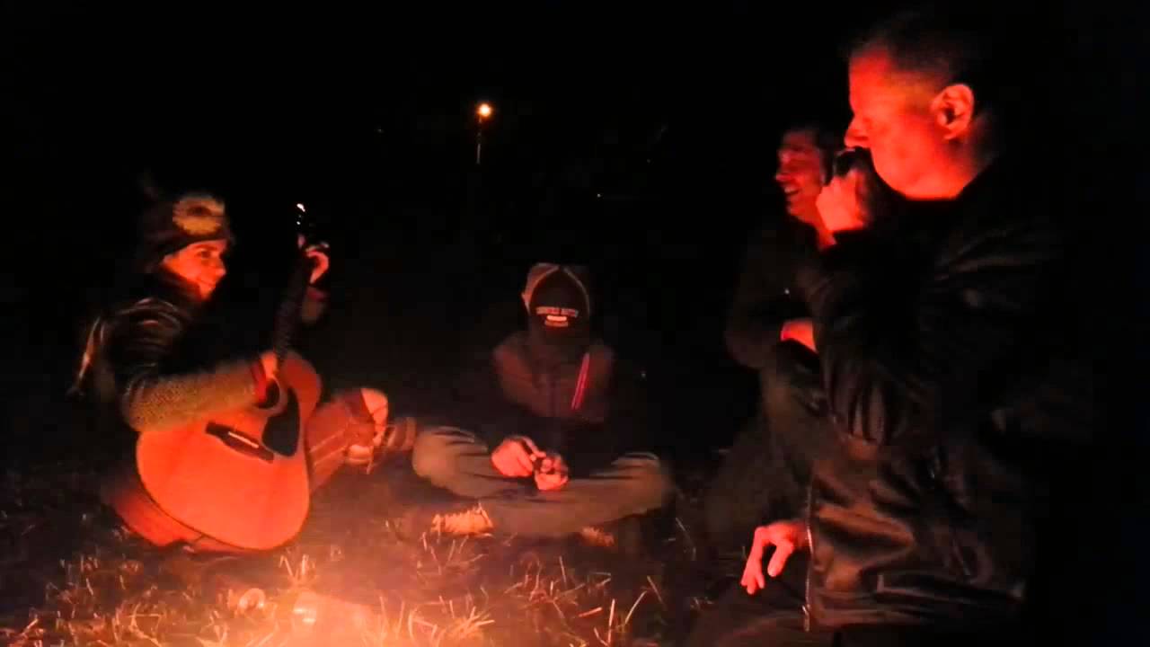 Campfire with the Rubber Knife Gang, Ina Marie Burr & Mischa van Dalsen