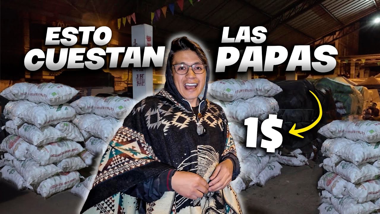 V3NDIENDO las PAPAS DEL PÁRAMO (Están baratas) | John Valverde