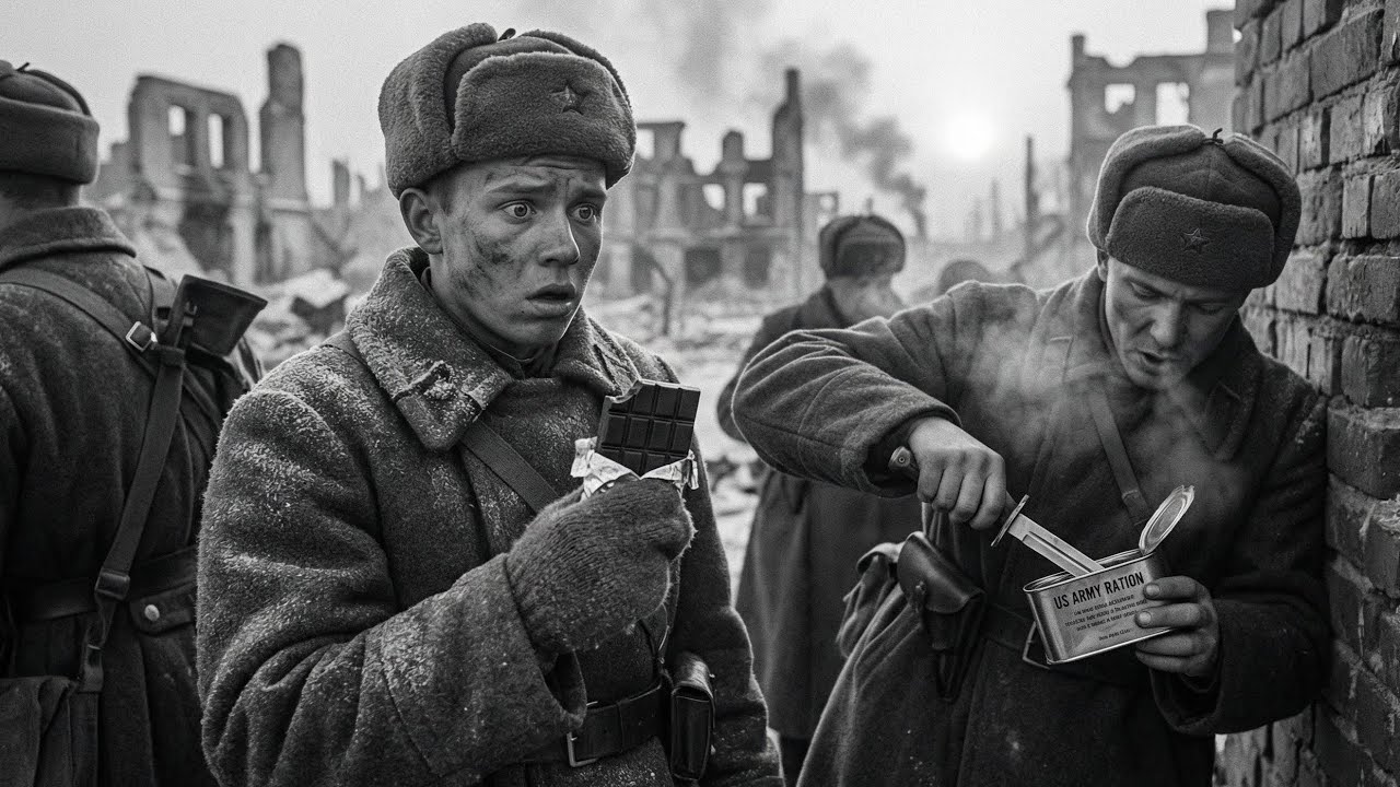 Soviet Soldiers Mocked German Chocolate… Until They Tasted American Lend Lease Rations