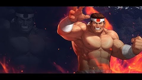 Kof 2002UM Daimon combo 4 diagonal+SDM